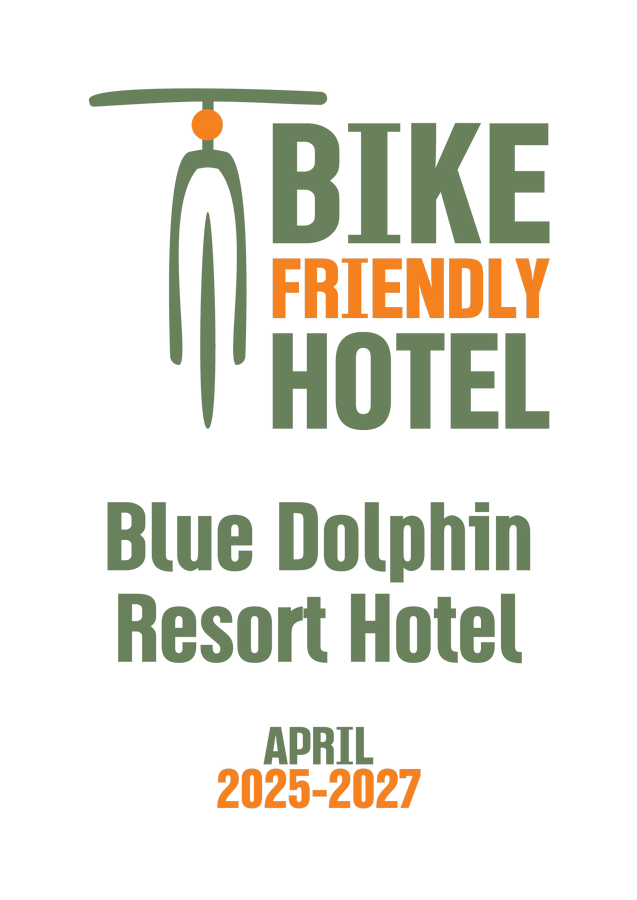 bike friendly hotel - blue dolphin hotel resort 2025